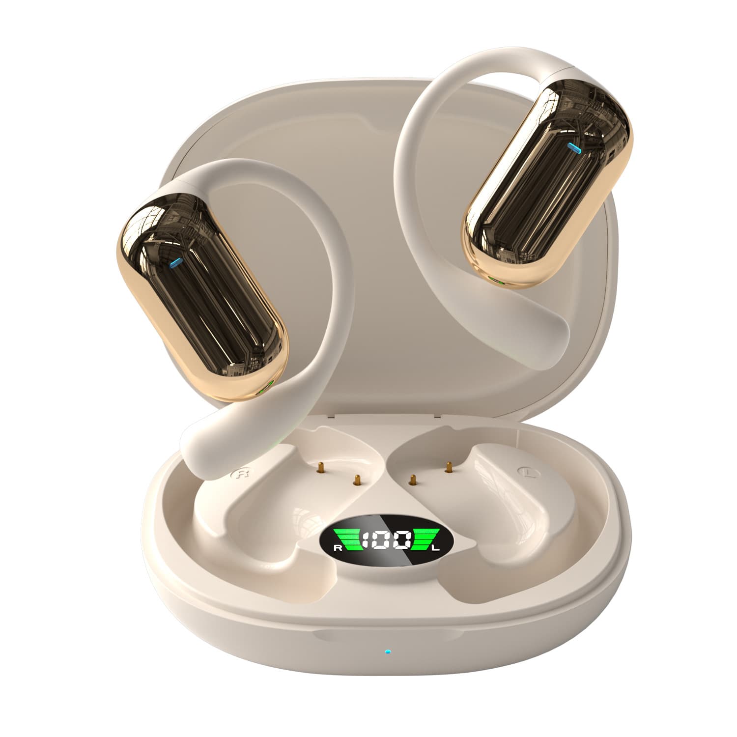 TikTok Cross-border Bestseller AI Translation OWS Open-Ear Bluetooth Earbuds Q16 Wireless Clip-On Design