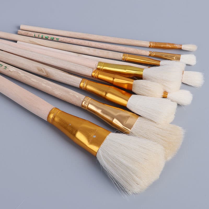 Wholesale Ceramic Painting Brush Gouache Oil Painting Brush Wool Brush S Pen No Pen Ceramic Gold Painting Craft Paint Brush