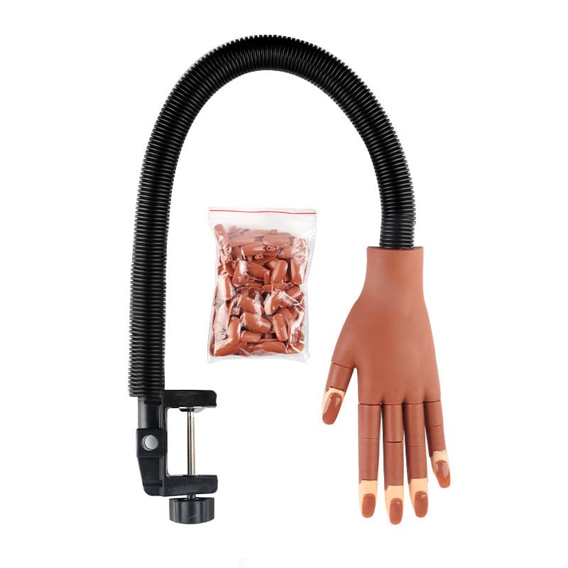 Nail Practice Hand Fake Hand Movable Fake Hand Nail Art Robot Hand Nail Art Fake Hand Articulated Movable Fake Hand