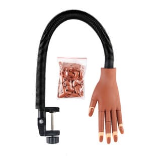 Nail Practice Hand Articulated Fake Hand Nail Mannequin Hand Joint Movable Fake Hand