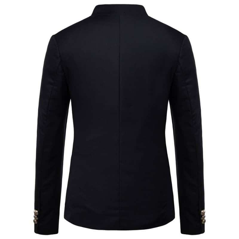 Foreign trade cross-border e-commerce 2020 spring foreign trade new men's fashion trend small suit button decoration suit outer