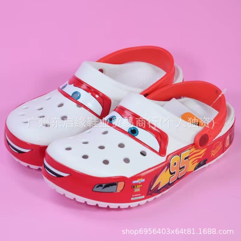 Cross 2024 95 Car Model Clog Sandals Women Men Couples Beach Shoes Factory Wholesale Couples Style