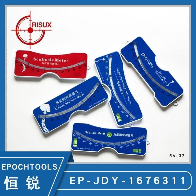 Scoliosis Measuring Ruler Angle Measurement 360° Rotation Detection Adolescent Posture Assessment ART Angle Ruler