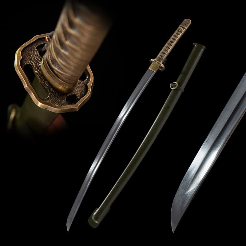 Handmade Metal Sheath 98-Style Japanese Saber Command Knife Saber Long Sword Steel Knife Cold Weapon Export Unedged