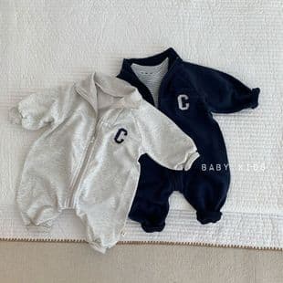 Baby Fall Korean Style Boy Girl Stylish Romper Newborn Outwear Crawling Suit Trendy Clothes Autumn Fall Winter