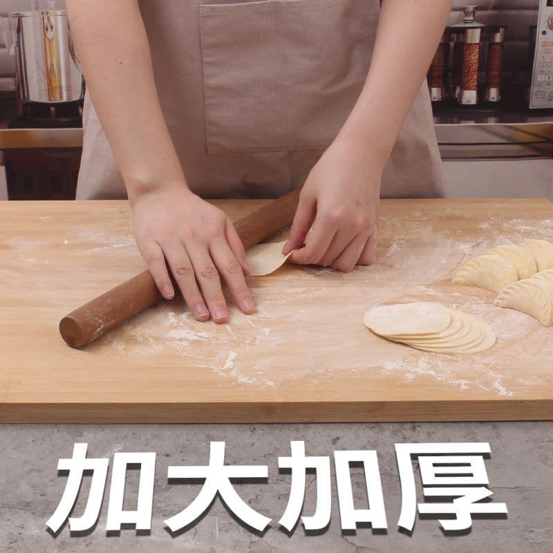 Bamboo Cutting Board for Home Use, Dough Kneading Board, Rolling Board, Dumpling and Pasta Making, Solid Wood Chopping Board for Export Wholesale