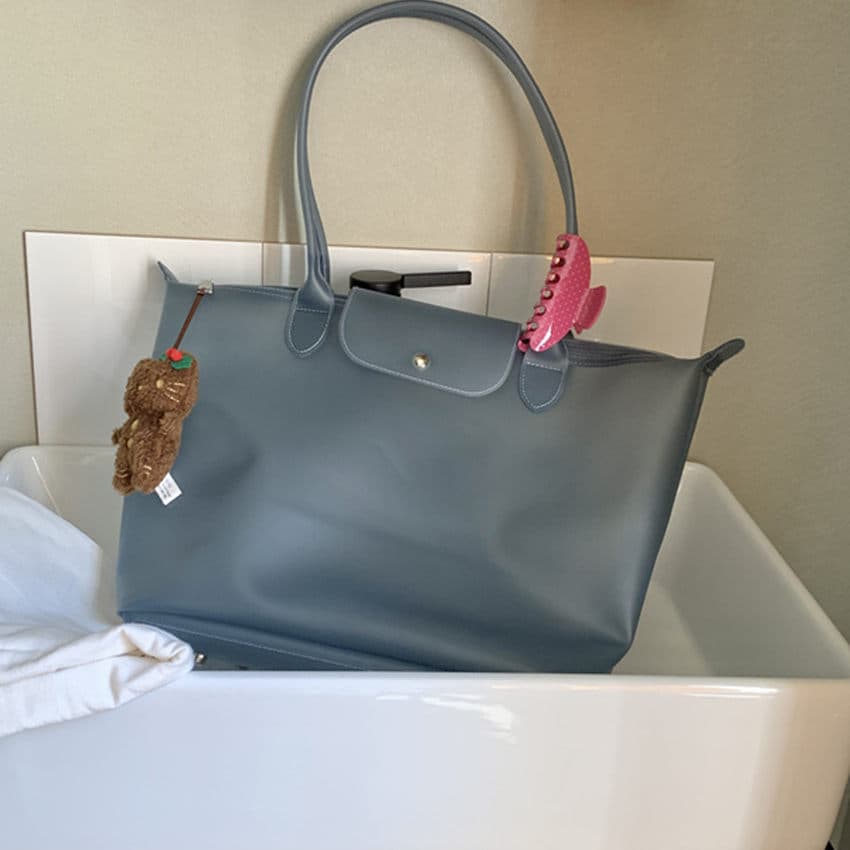 Feifei Custom 2026 New Style Ins Jelly Bag Large Capacity Tote Bag Semi-Transparent Frosted Handheld Shoulder Bag TPU