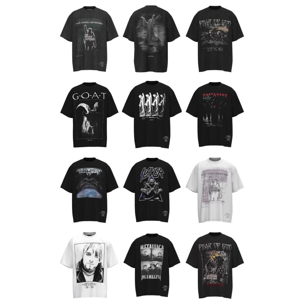 American-Style Trendy Vintage Washed and Distressed Fog High Street Short-Sleeve Vtg Heavy-Duty Summer Unisex Loose T-Shirt