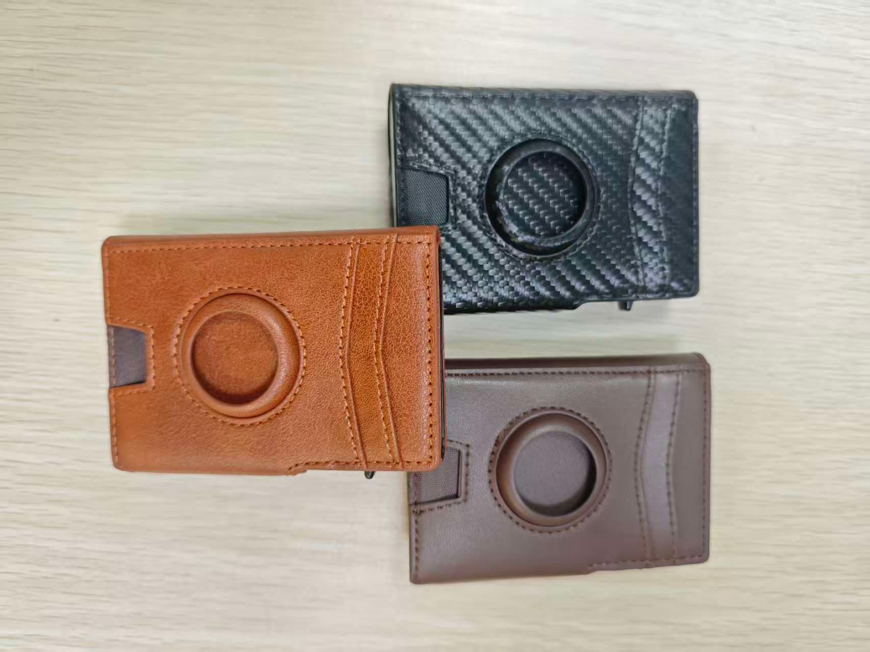 Wallet For Men Minimalist Slim Mens Smart Pop Up Credit Card
