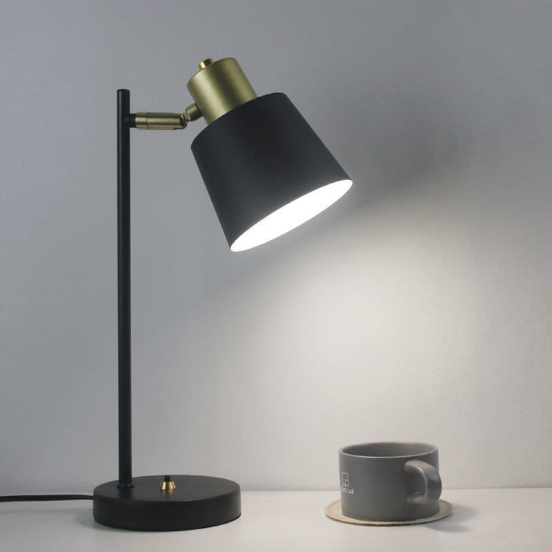 Desk Lamp for Study, Elementary School Students, Children's Study Lamp, Desk, Student Dormitory, Bedroom, Plug-in Bedside Lamp, Direct Supply Furniture