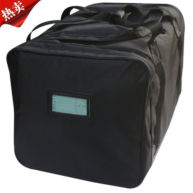 Factory direct sales black bag, rear bag, black left behind bag, carrying bag, running bag, front transport bag, rear bag, front transport bag