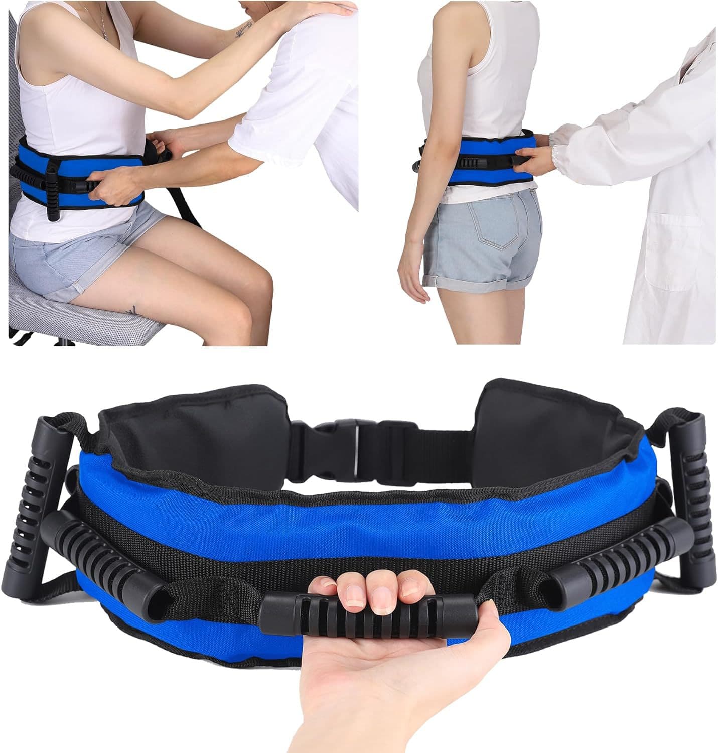 Weightlifting Patient Medical Belt, Elderly Safety Gait Belt