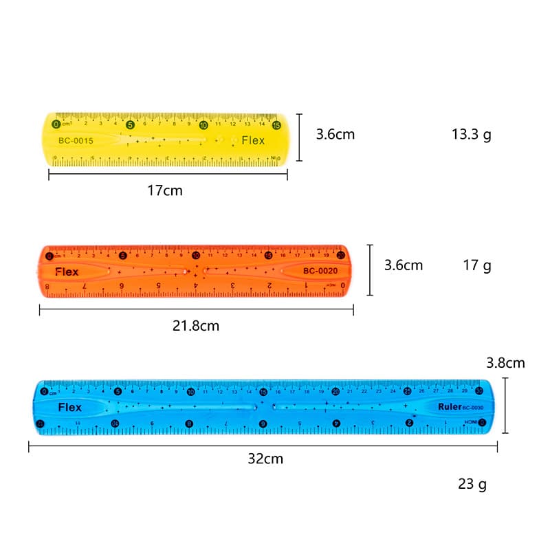 Office Culture Ruler Measuring Tool - Traditional Wooden Ruler For Accurate Measurements