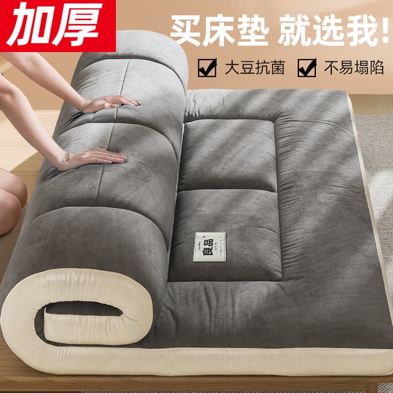 Mattress Pad Soft Cushion for Autumn and Winter Home Use, Tatami Mat, Thickened Warm Bedding for Rental and Dormitory Students