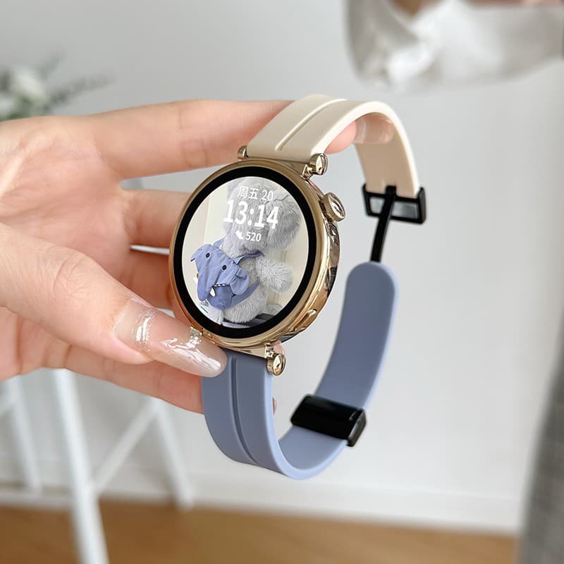 FIT3/2 Huawei GT5/GT4 Strap GT3 Silicone Magnetic Watch4Pro Strap Xiaomi 8/9PRO