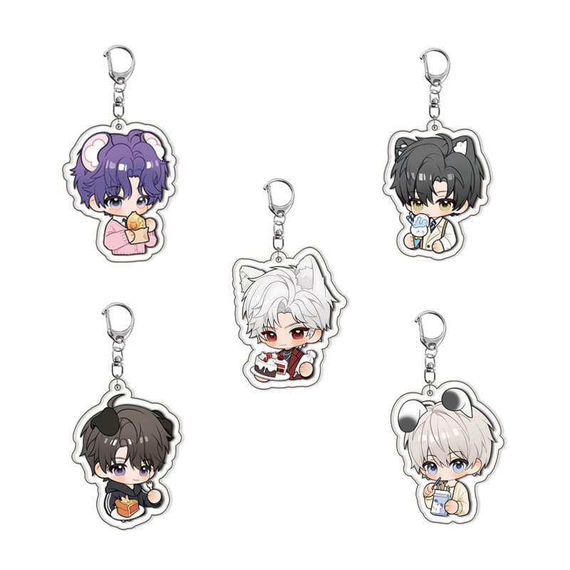 [Interlayer] Love and Deepspace Acrylic Keychain Li Shen Shen Xinghui Anime Merch Back