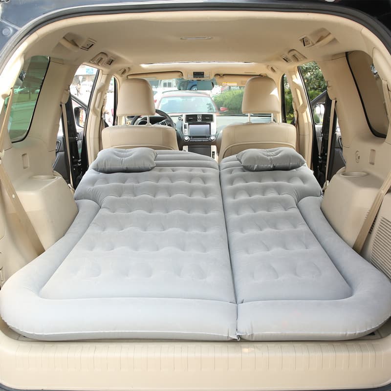 Car rear sleeping mat, car SUV back seat travel bed air bed, car inflatable bed car sleeping artifact