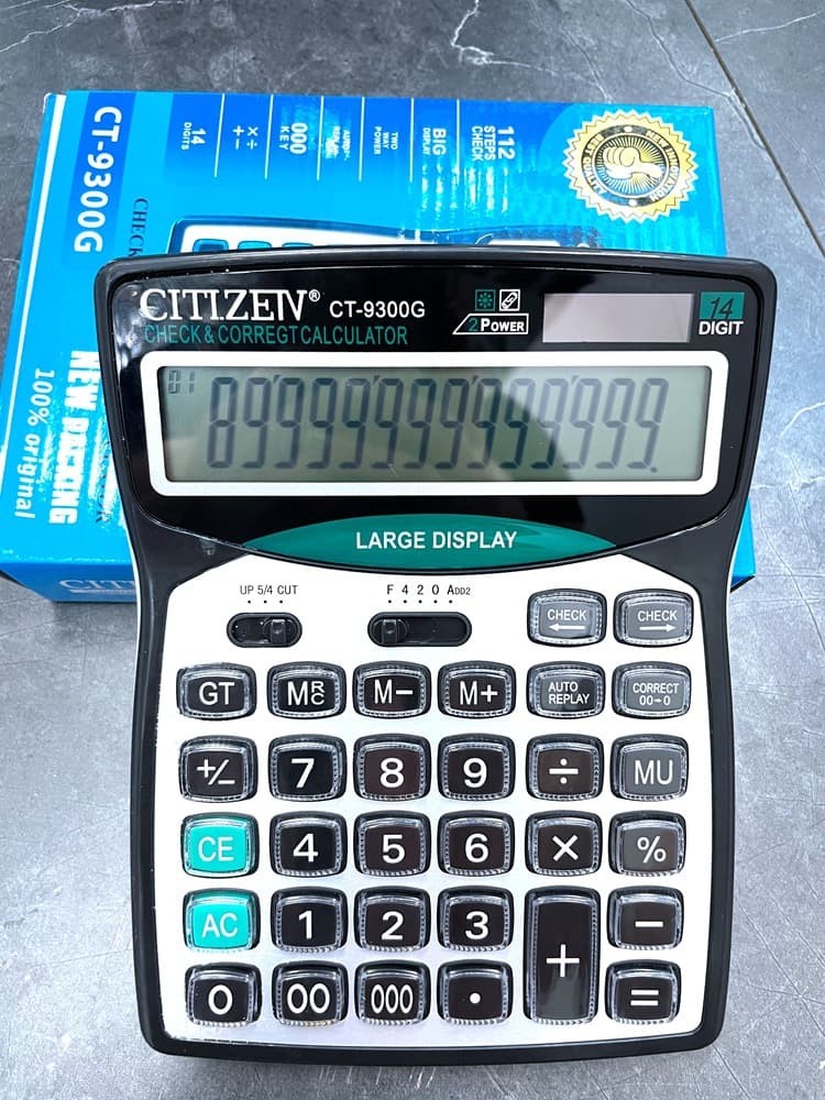 CT-9300G Calculator, Check Calculator, Solar Calculator, Office Calculator Wholesale