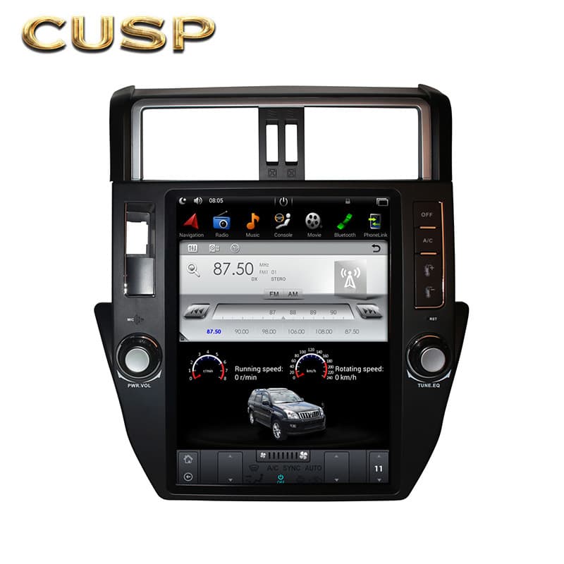 12.1inch Prado Android Wireless Carplay Car Navigation System 2010 Prado Navigation