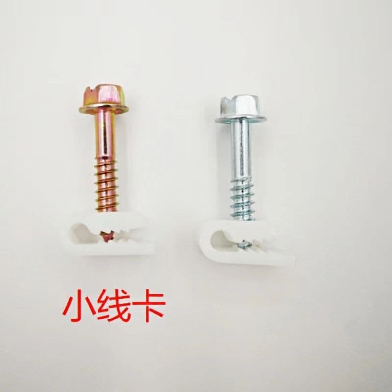 M4*22 Hex Head Self-Tapping Screw C-Type UV Resistant Anti-Aging Wire Clamp Manufacturer Wholesale