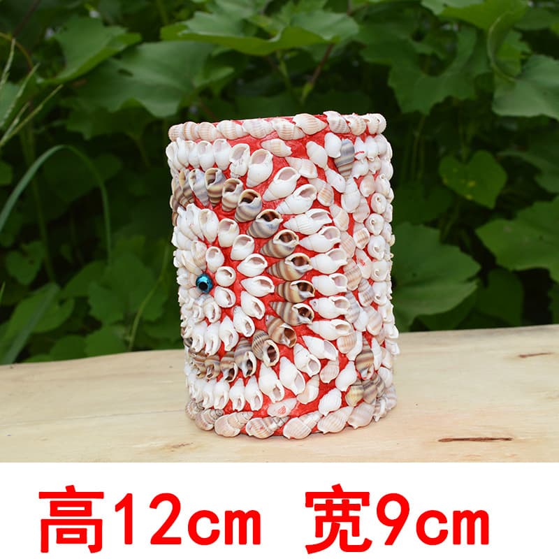 Pen Holder Decoration Natural Gift Creative Practical Gift for Women Birthday Market Source Night Market Seashell Shell Crafts