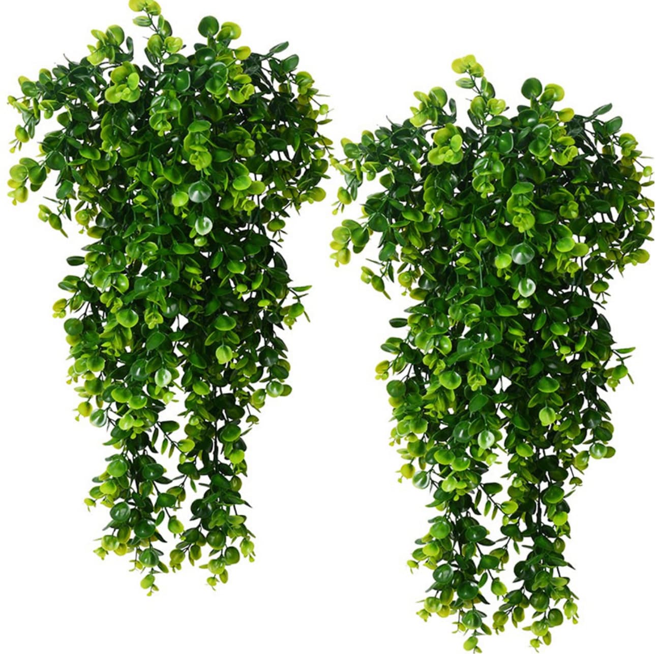 Cross-border artificial rattan, eucalyptus wall-mounted artificial green plants, hanging plant vine furniture, outdoor decorative props