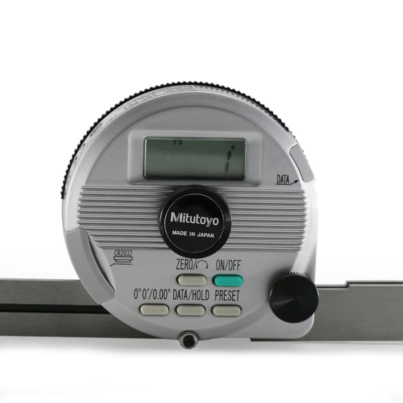 Japan Mitutoyo Digital Angle Ruler 187-501 502 Angle Ruler High-Precision 360° 150-300mm