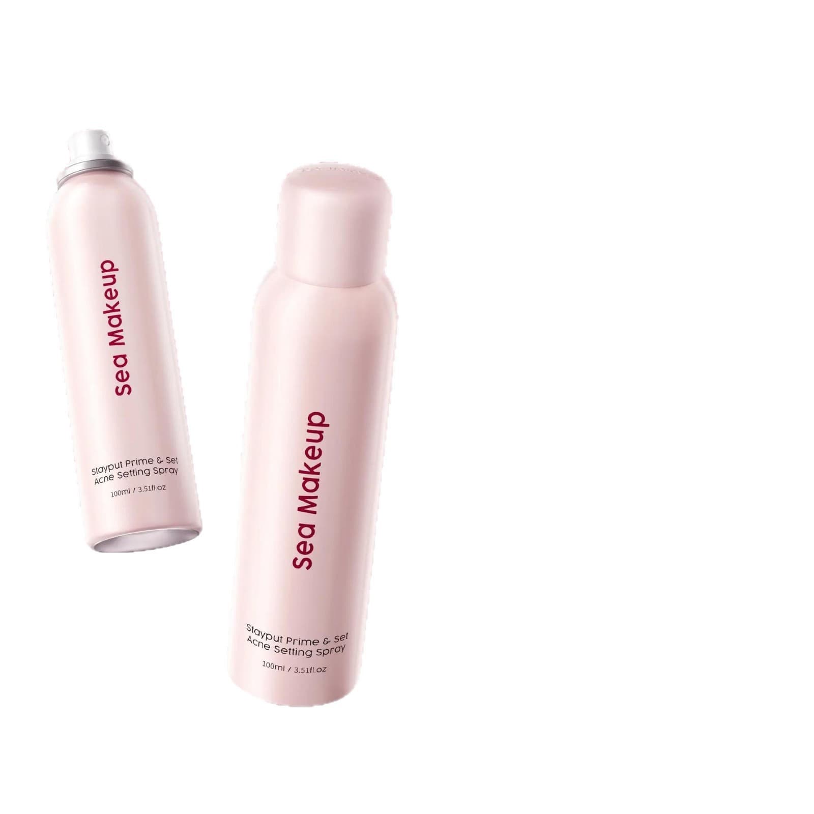 Cross-border Best Seller Sea Makeup Setting Spray Long-lasting Makeup Effect Oil Control Waterproof Makeup Primer Matte Finish