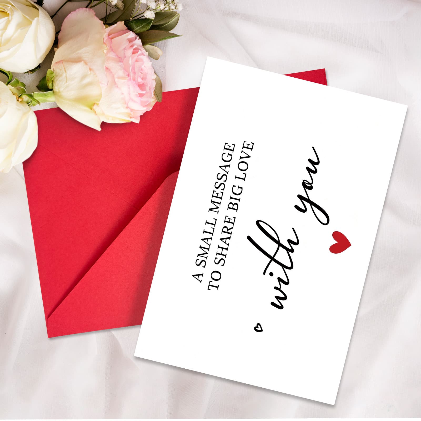 Thank You Greeting Card Collection - Assorted Greeting Cards with Envelope Set, Handwritten Message Blessing Folding Text Cards