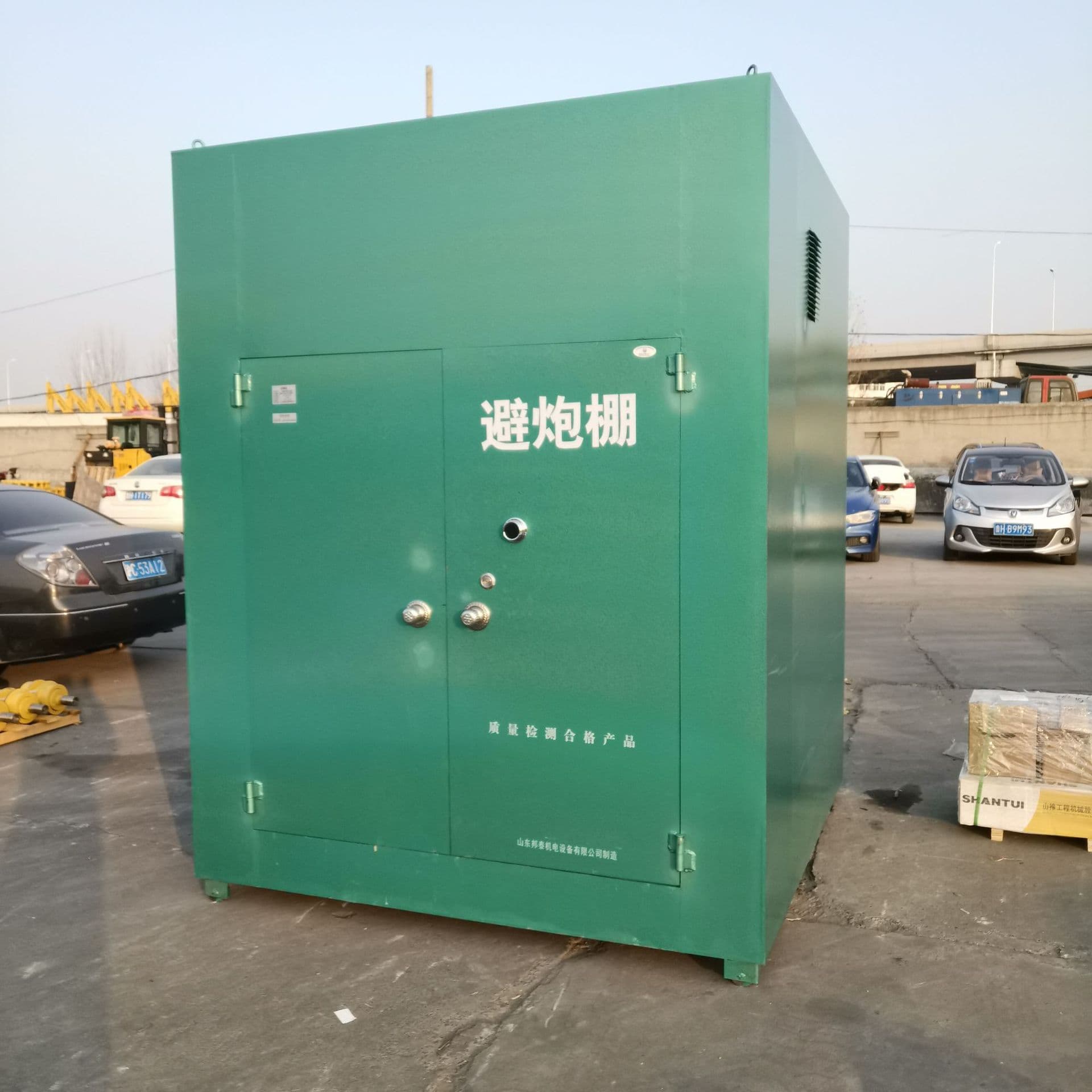 Mining Refuge Chamber 1-3 Person Metal Mine Mobile Safety Shelter Quarry Observation Room