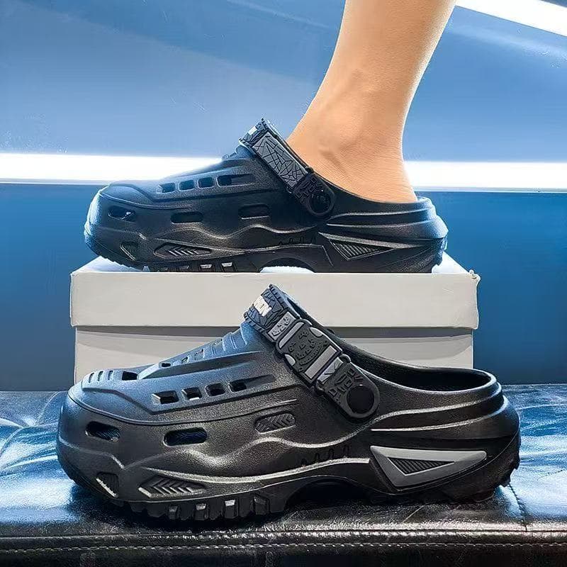 Antibacterial EVA Clog Men 2026 New Beach Non-Slip Cloud-Like Feel Closed-Toe Slippers Women Summer Outdoor Wholesale