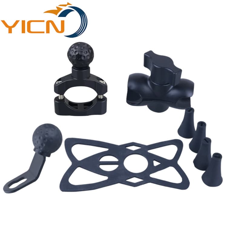Machine Bracket Accessory for Motorcycle Bicycle Rearview Mirror Vehicle Mount Base Sports Camera Adapter Ball Head Part