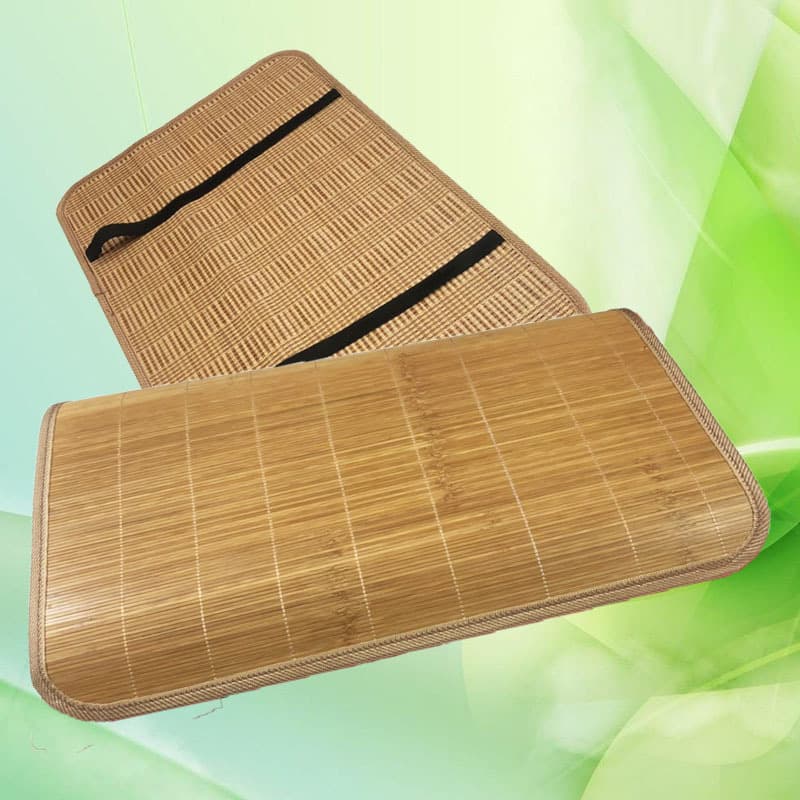 Wholesale Summer Bamboo Rattan Pillow Slice Pair Cool Mat Rattan Adult Large Ice Silk Pillowcase Single Bamboo Slice
