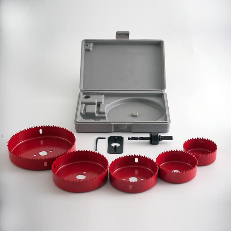 Woodworking-Specific 8-Piece Hole Cutter Set, Painted Thin Wood Board, PVC Board, Recessed Lights, Cross-Border Drill Bit Group