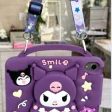 Cute Kitty Cat Foldable Stand iPad 10 Tablet Protective Case with Pencil Holder for iPad A16, Compatible with Air 5/6
