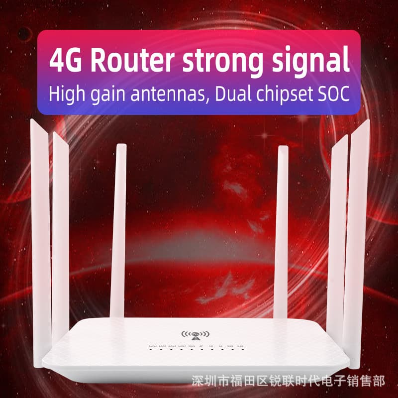 LT260 4G CPE B310As-852 Telecom Mobile Unicom Triple-Network 4G CPE Router 1200M FDD