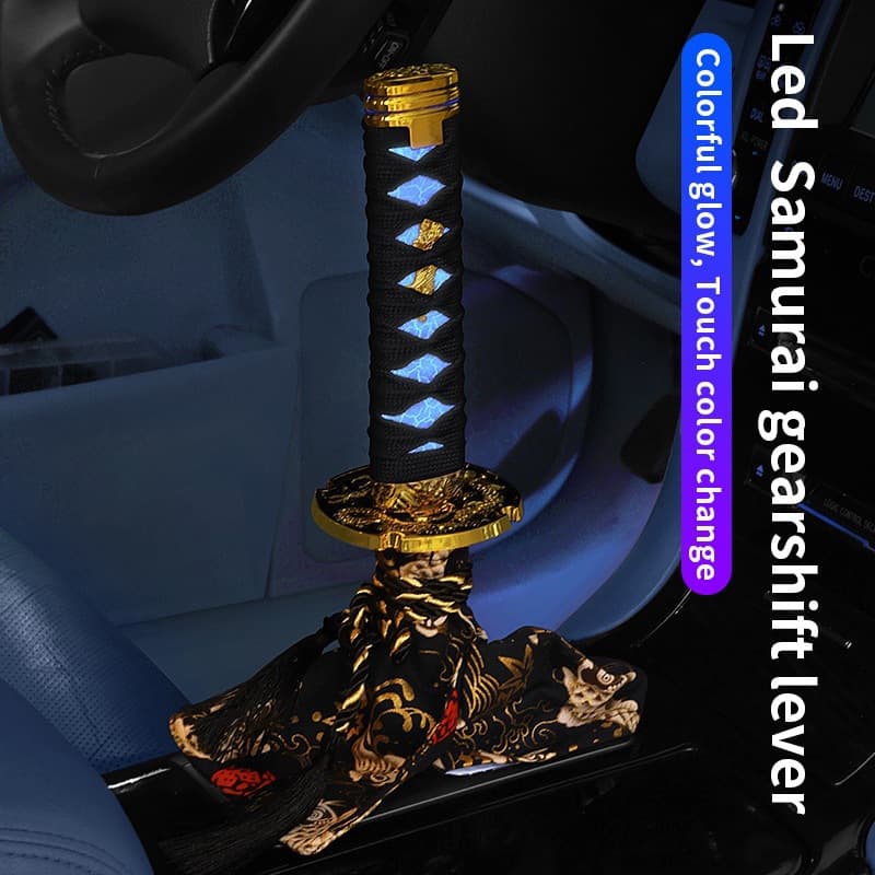 Wholesale Modified LED Samurai Gear Shift Knob Manual Transmission Shift Lever Handle Ball