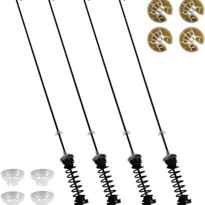 W10780048 Washing Machine Suspension Rod Kit for Whirlpool Washer Parts Suspension Rod Kit