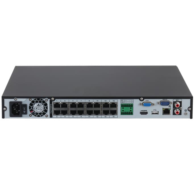 Dahua 2-Bay 16-Channel 4K Network Video Recorder NVR4216M Series Dual-Drive Backup