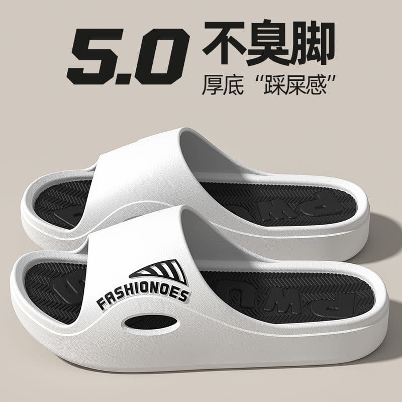 Men's Sports Slippers, Fashionable Summer Outdoor Indoor Casual Soft Sole Sandals for Couples