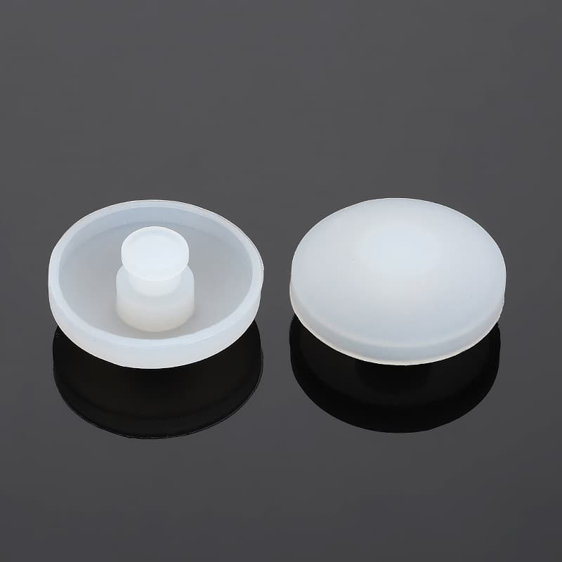 High-Temperature Resistant Silicone Rubber Products Hollow Waterproof Solid Rubber Plugs Protective Rubber Seals Various Specifications