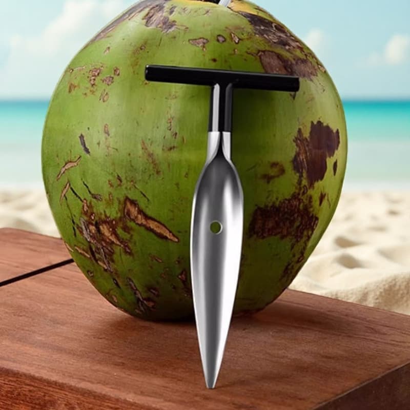 Creative coconut opener, coconut knife, shell tool, young coconut hole opener