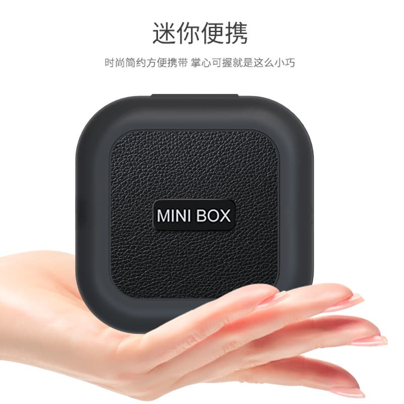 PP plastic box, convenient small square box, transparent creative earplug box, jewelry box, mini storage box, logo can be customized.