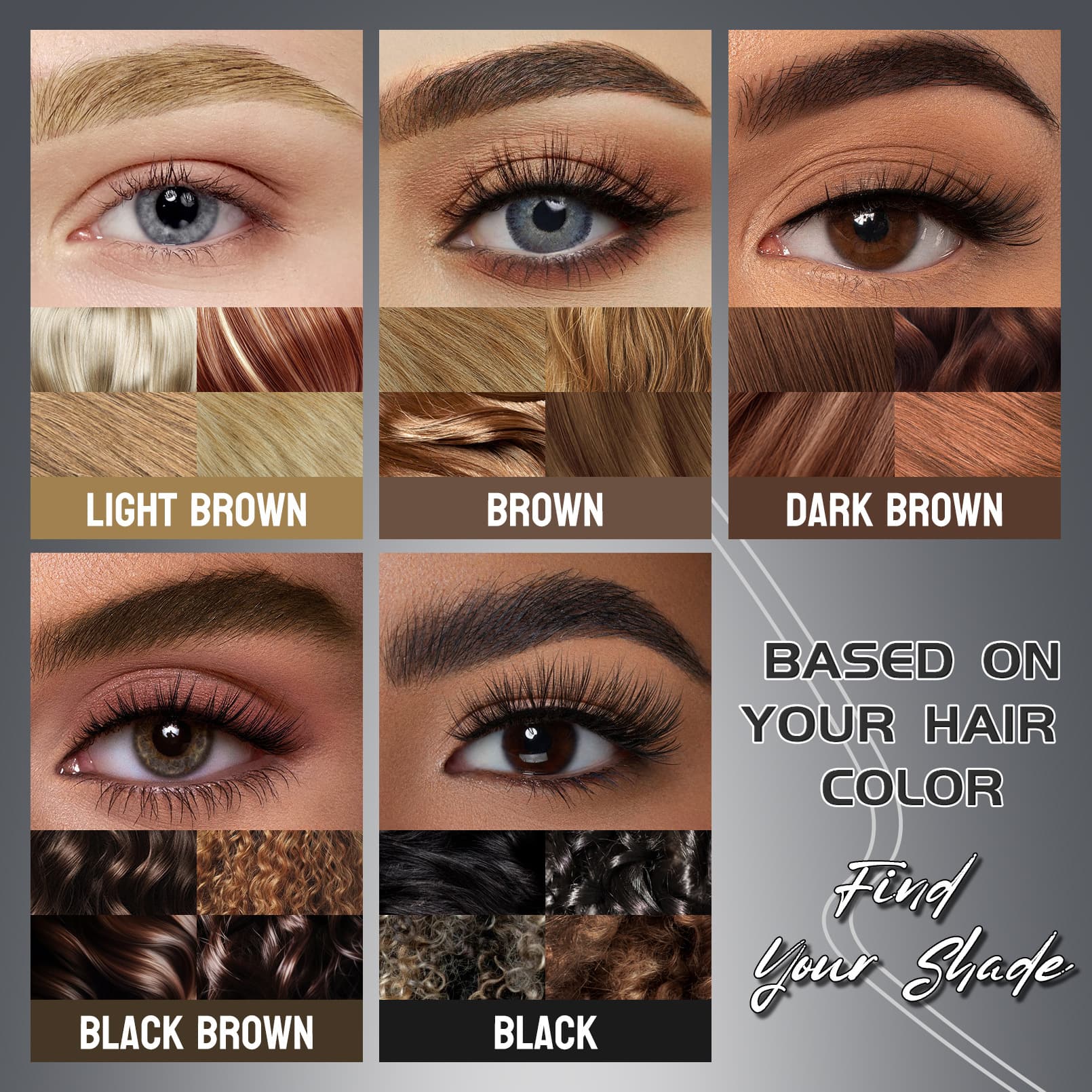 Hellokiss Dual-Ended Eyebrow Pencil 2in1 Waterproof Sweatproof Natural Brow Liquid Eyebrow Pen TK Amazon Bestseller