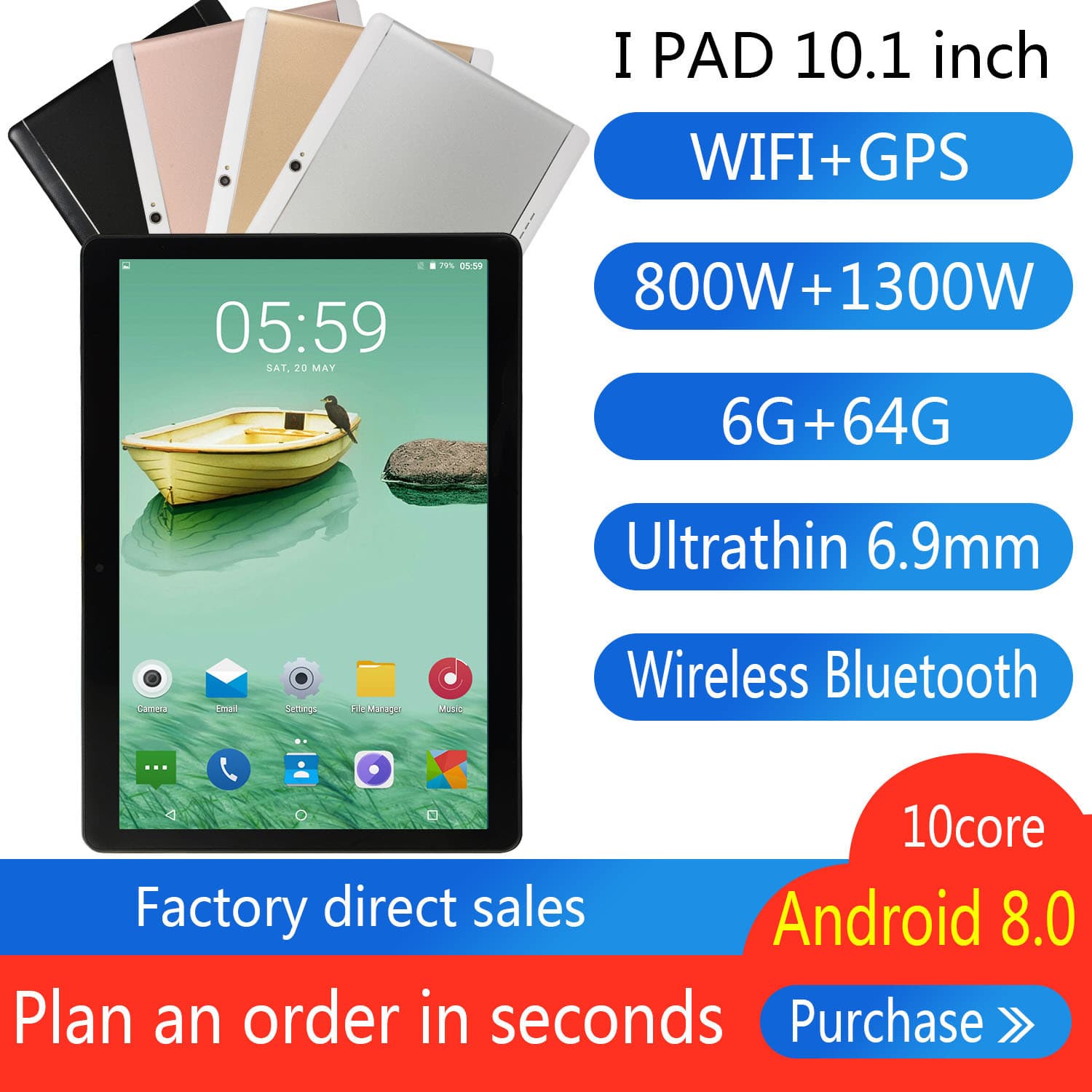 New 10.1 Android tablet calling eight-core S3 cross-border e-commerce tablet android strength wholesale