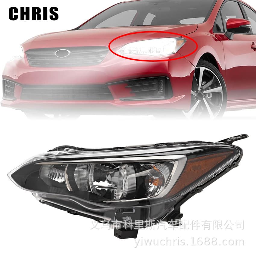 Suitable for 2017-22 Subaru Impreza Headlight 84001FL01B 84001FL00B