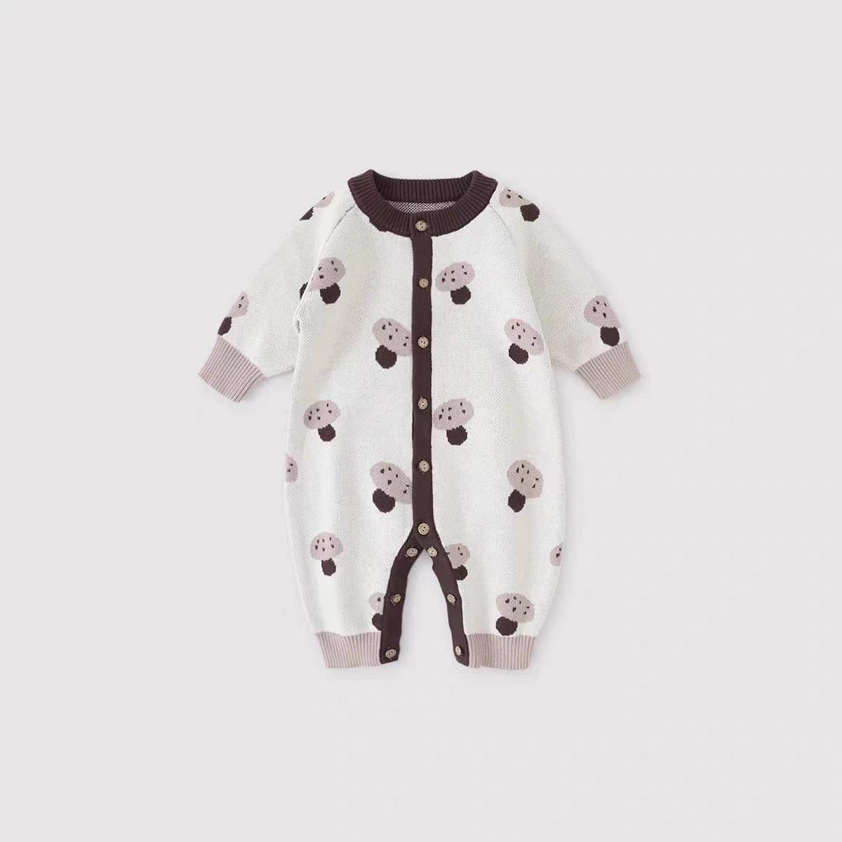 Baby Outfit Autumn Knit Romper for Boys and Girls, New Fall Sweater Style, Baby Onesie for Spring and Autumn