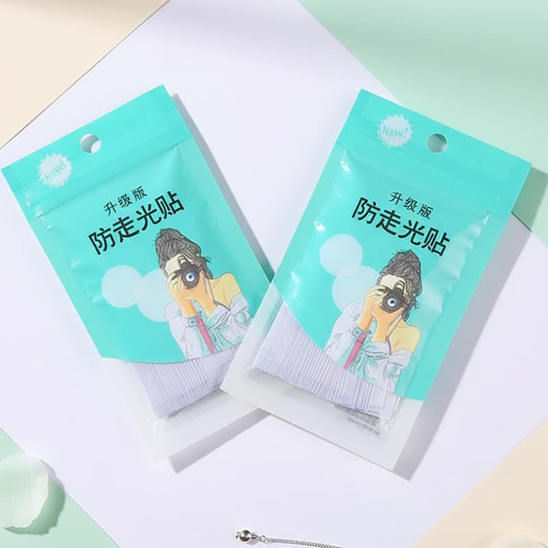 Shirt V-Neck Anti-Peek Sticker Chest Double-Sided Tape Men's Tie Universal Clothing Adhesive Garments Off-Shoulder Anti-Slip Tool