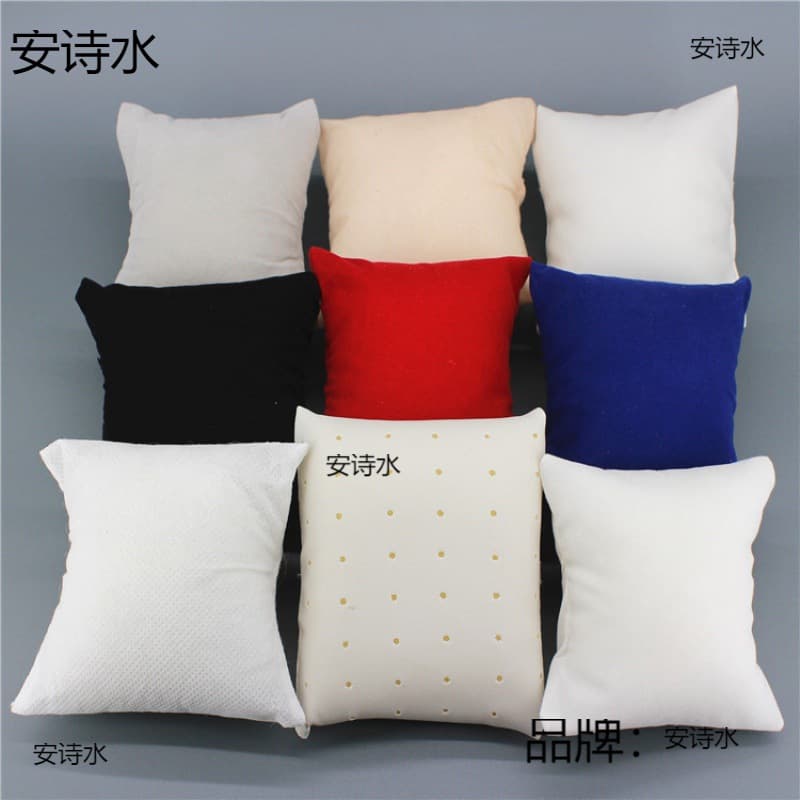Watch small pillow jewelry bracelet storage box tray jewelry display stand fixed photography pillow bag jewelry box