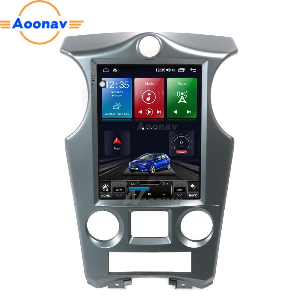 For Kia 2007-2011 Car Stereo Radio GPS Navigator Tesla Screen